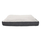 Colchon Cama Dreamwell Perros/gato Rectangular Woof Gris