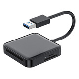 Lector Tarjetas Sd Usb 3.0 4 En 1, Lectura Múltiple Ta