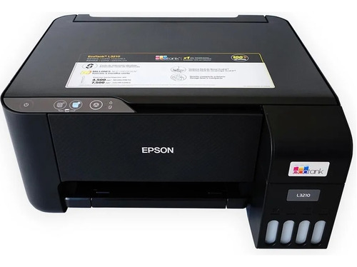 Impresora Multifuncional Epson L3210 Ecotank Color Usb