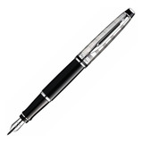 Lapicera Pluma Waterman Expert 3 Deluxe Black Ct - Medium