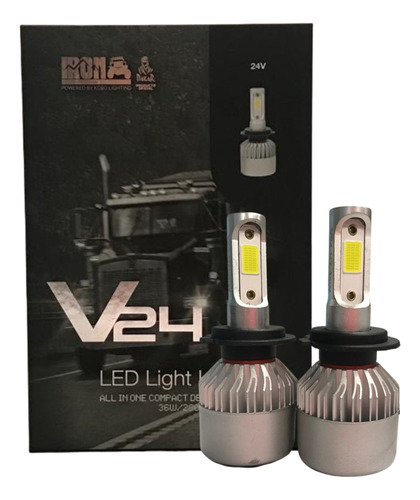 Kit Lampada Led Light 24v 28000lm 6500k H1 H3 H4 H7 H11 H16