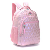 Mochila Espalda 17p Corazones Matelasse Skora Sharif Express