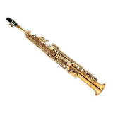 Saxo Knight Jbsst-420 Sopranino Bb Acabado De Bronce