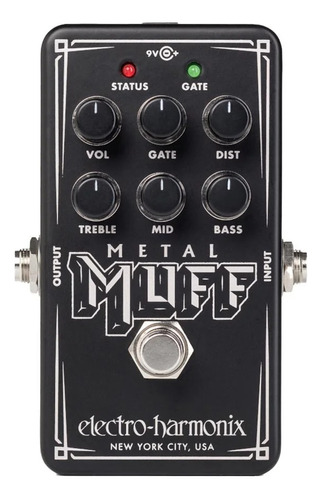 Pedal De Distorsion Electro-harmonix Nano Metal Muff Nuevo M