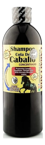 Shampoo Cola De Caballo Sin Sal + Keratina + Biotina 950ml