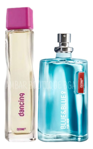 Perfume Blue And Blue + Dancing Cyzone - mL a $427