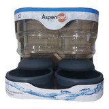 2 Bebederos Aspen Pet Grandes 9.5 Litros C/u Perro Mascotas