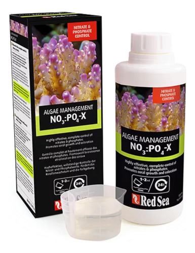 No3 Po4 X 500 Ml Red Sea Nopox Reductor D Nitratos Y Fosfato