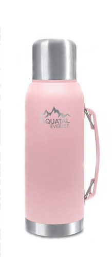 Termo Aquatal Everest De Acero Inoxidable 1l Rosa