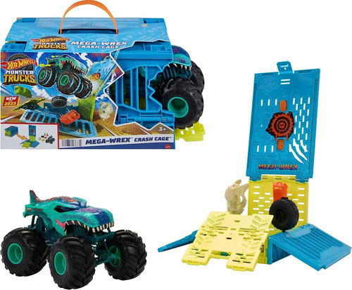 Jaula De Choque Mega-wrex De Hot Wheels Monster Trucks A Esc