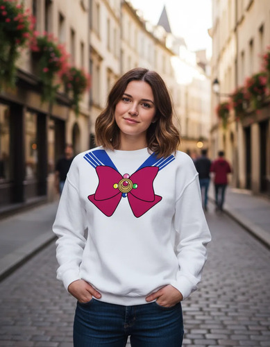 Suéter Sailor Moon Moño Uniforme