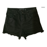 Short De Jeans Negro Cuesta Blanca