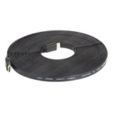 Cable Hdmi Plano 20 Mtr Premium 100% Cobre Ver. 1,4b 2160 Dp