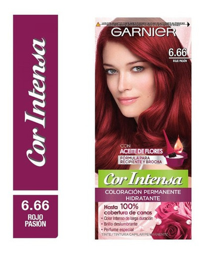 Garnier Nutrisse Cor Intensa Coloración Permanente X 45 Gr