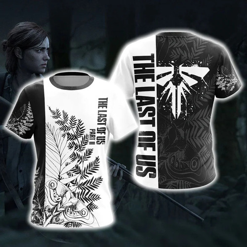 Juego De Camisetas Summer The Last Of Us Con Impresión 3d