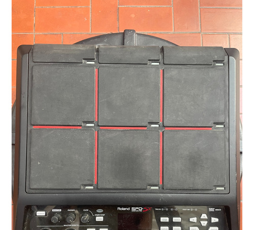 Bateria Eletrônica Roland Spd Sx Sampling Pad Com Cor Preto