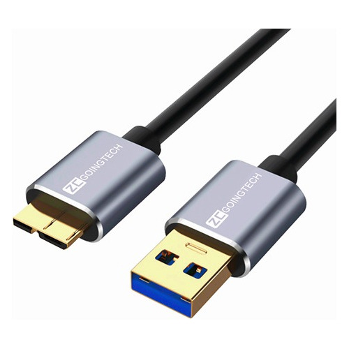 Cable Usb 3.0 De Disco Duro Externo Macho A B Micro De 0.5m