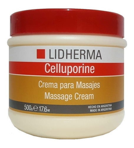 Celluporine Crema Para Masajes Anti Celulitis Lidherma