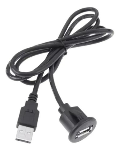 Cabo Usb Plug Extensor Dvd Multimídia Painel Extensão 1m