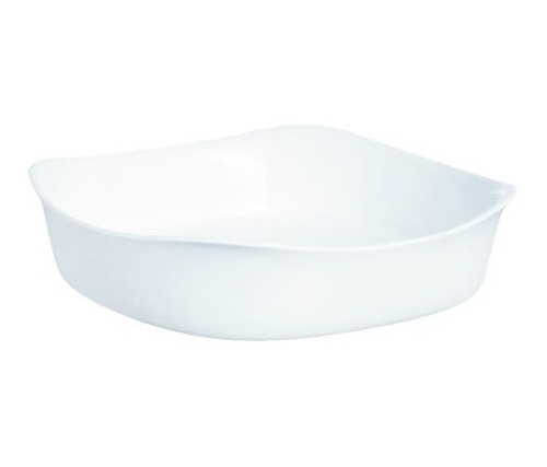 Fuente Luminarc Smart Cuisine Cuadrada Vidrio Opalino 20 Cm