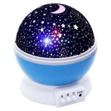 Luminária Projetor Estrela 360º Galaxy Abajur Star Azul