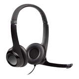 Headset Usb Logitech H390 981-000014 Preto