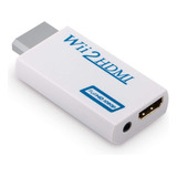 Adaptador Conversor Áudio Vídeo Nintendo Wii Para Cabo Hdmi