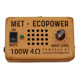 Power Amp De 100w Ecopower P/ Qq Gabinete E Qq Instrumento