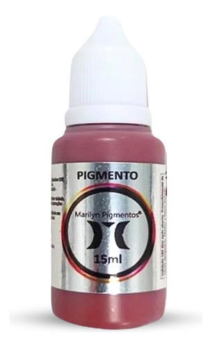 Pigmento Marilyn 15ml Micropigmentação Cor Burgundy Vinho