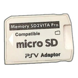 Adaptador Memoria Micro Sd Ps Vita Sd2vita Hasta 3.68 Juego