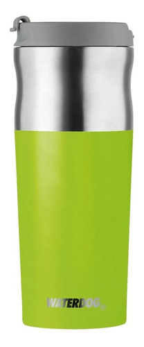 Vaso Waterdog Térmico Olivera 450 Doble Pared Verde