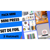 Mini Heat Press - Vinilos -  Sublimación - Foil