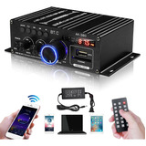 2 Canales 800w Digital Bluetooth Amplificador Usb Mini Home