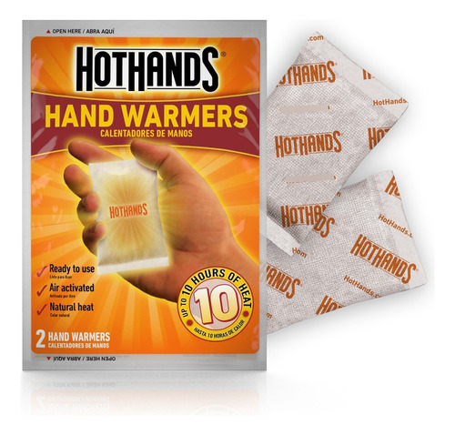 Sobres Calienta Manos Hothands Hand Warmers Calentadores