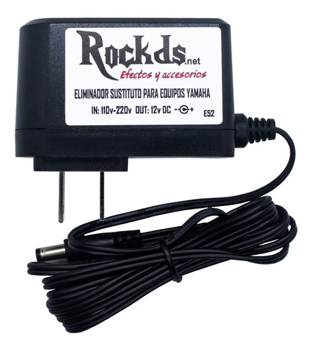 Eliminador Rockds Compatible Con Teclados Yamaha 12v Pa-150