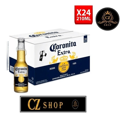 Cerveza Coronita X24 Bot 210ml - mL a $20