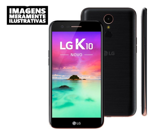 Smartphone LG K10 2017 32gb 2gb  Borda Dourada (+brinde)