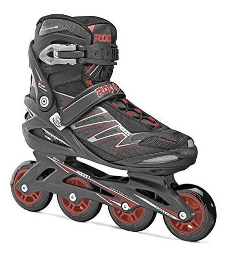 Roces Mens Big Zyx M Fitness  Patines Rollerblade Arte Negro