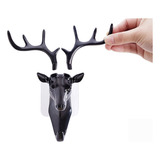 Gancho Autoadesivo Para Porta De Parede Deer Head Hanger Bag