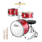Drum Set Eastar 14 Inch Drum Set For Kids, 3-piece With Adju