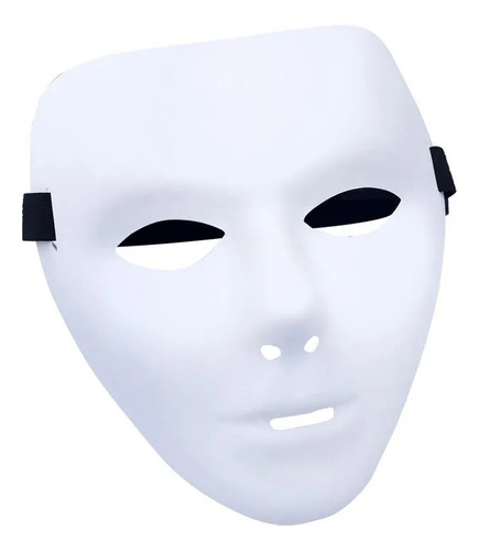 10 Mascaras Blancas Sin Expresión Teatro Halloween Mimo