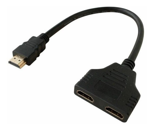 Cable Splitter Hdmi Divisor Macho A 2 Hembras