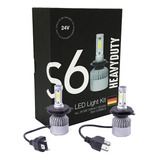 Kit Cree Led H4 S6 Pesados 22000lm 24v Heavy Duty Camiones