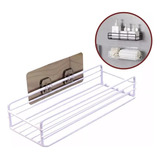 Organizador Autoadhesivo Estante Baño Metal Multiuso