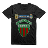 Remera Infantil Negra Jorge Gibson Brown Posadas Misiones