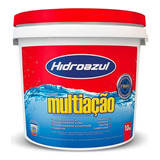 Cloro Para Piscina 10 Kg - Multiação 8 Em 1 - Hidroazul 