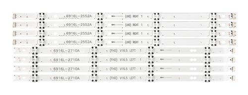 Kit Barras De Led Barramento 49uh6100 49uf6400 49uh6000 Novo