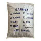 Garnet Para Blasting Y Arenado Varias Medidas X 25kgs