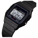 Reloj Digital Retro Vintage Alarma Cronometro Luz Unisex