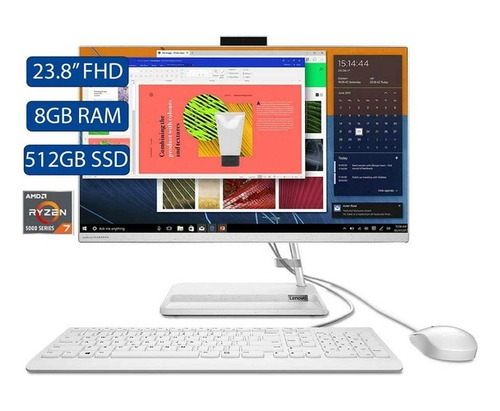 Computador Lenovo Centre Aio 3 Con Procesador Amd Rysen 7